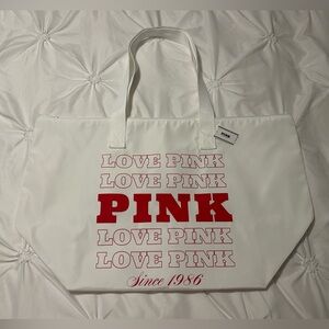 Victoria’s Secret PINK zip up tote bag